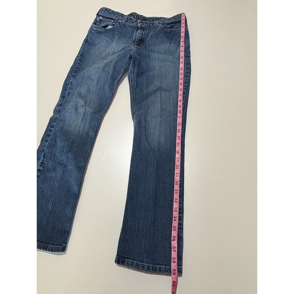 Carhartt Womens Traditional Fit Blue Denim Jeans WB001 FIO Size 12 x 30 - Picture 6 of 6